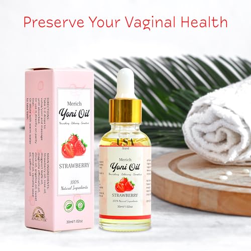 MERICH Natural Yoni Oil | Feminine Yoni Detox Oil | Naturally Scented Vaginal Oil | Restores pH Balance ANGELYCIABuy Supplements Australia