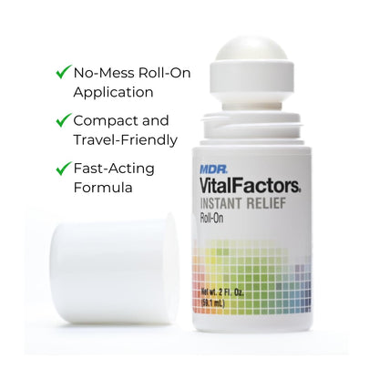 MDR Instant Relief Roll-On – Fast-Acting Topical Pain Relief for Muscle, Joint & Back Comfort – Cooling Sensation with Menthol & Essential Oils – 2 fl oz MDRBuy Supplements Australia