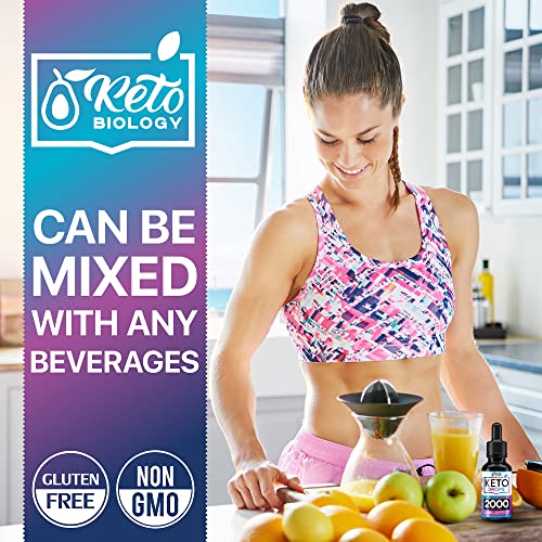 Keto Diet Drops with BHB Exogenous Ketones - Made in USA - Fat Burner & Appetite Suppressant KETO BIOLOGYBuy Supplements Australia