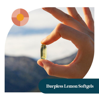 Pattern Wellness Omega 3 Softgels - Pure Fish Oil Formula - Helps Maintain Brain, Heart & Joint Health - 3rd Party Lab Tested - Non-GMO, Dairy-Free, Gluten-Free - 60 Softgels Pattern WellnessBuy Supplements Australia