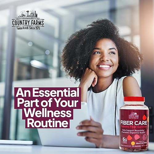 Country Farms Fiber Care Prebiotic Gummies, 6g of Fiber Per Serving, FOS from Beets Country FarmsBuy Supplements Australia