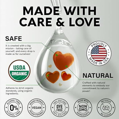 USDA Organic Mullein Drops for Lungs - Mullein Leaf Extract Supplement - Made in USA NUTRAHARMONYBuy Supplements Australia