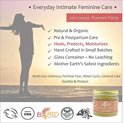 ELEVATED Puanani Paste - Vulva Balm | Postpartum - Perineal Balm | Moisturizing Vulva Cream TaylorsBuy Supplements Australia