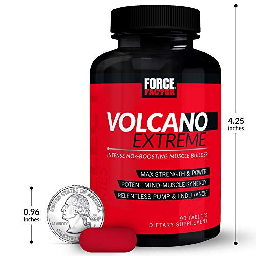 Force Factor Volcano Extreme Pre Workout Nitric Oxide Booster Supplement for Men Force FactorBuy Supplements Australia