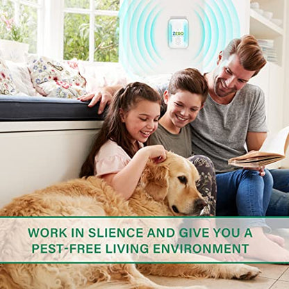 Ultrasonic Pest Repeller, Indoor Ultrasonic Repellent for Roach, Rodent ZEROPESTBuy Supplements Australia