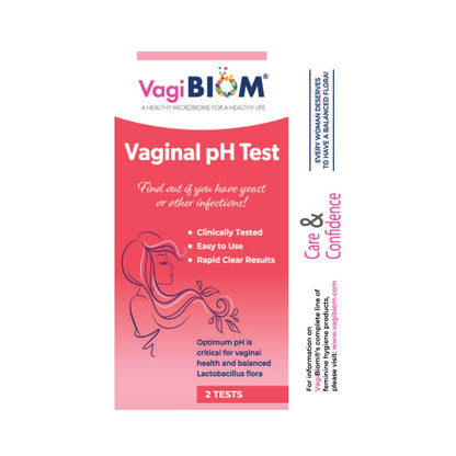VagiBiom Vaginal pH Tester: Balanced and Healthy Vaginal microbiome ensures Optimum pH VagiBiomBuy Supplements Australia