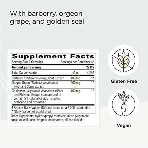 Integrative Therapeutics - Berberine Complex - Berberine Supplement with Oregon Grape Integrative TherapeuticsBuy Supplements Australia