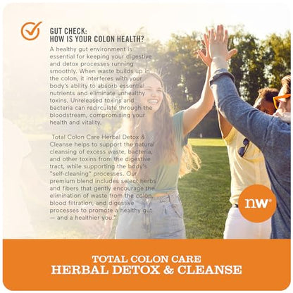 NatureWise Herbal Detox Cleanse Laxative Supplements | Natural Colon Cleanser Herb & Fiber Blend NatureWiseBuy Supplements Australia
