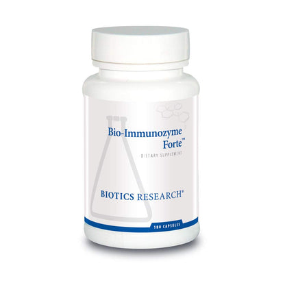BIOTICS RESEARCH Bio Immunozyme Forte Multivitamin, Echinacea, Cayenne Pepper, Lactobacillus acidophilus, Botanicals, Probiotics, Amino Acids, Organs/Glandulars for Immune System Health 180 Capsules BIOTICS RESEARCHBuy Supplements Australia