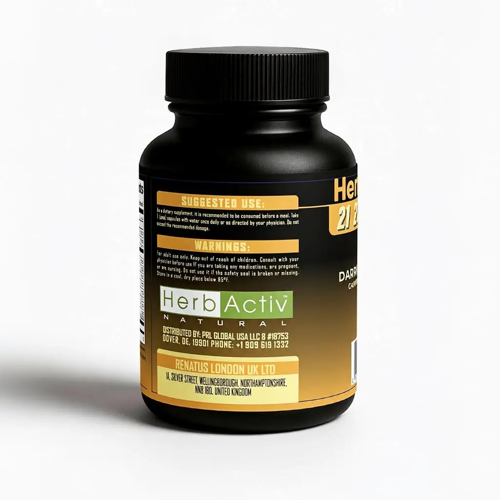 Herb Activ Natural Primal Multivitamin - 21 Essential Vitamins & Minerals - Daily Vitamin & Mineral Supplement - Energy & Wellness Support - 30 Capsules Herb Activ NaturalBuy Supplements Australia