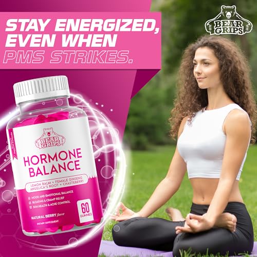 Hormone Balance for Women - PMS Relief Gummies and Bloating Relief for Women Bear GripsBuy Supplements Australia