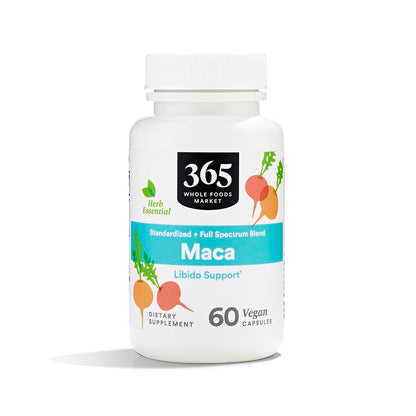 365 by Whole Foods Market, Maca Standardized + Full Spectrum Blend, Libido Support, Vegan Capsules, 60 Count 365 by Whole Foods MarketBuy Supplements Australia