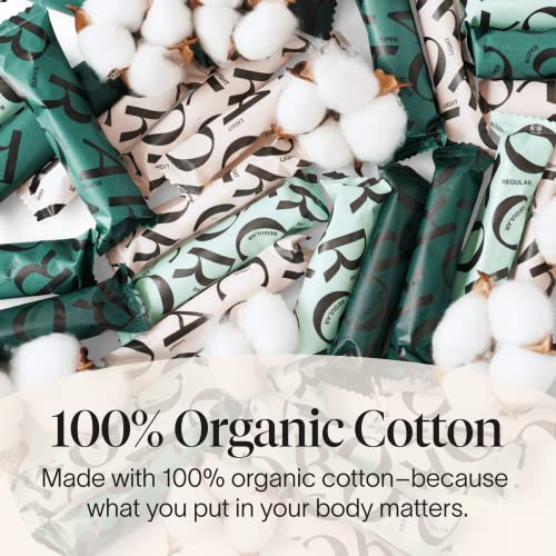 Cora Organic Applicator Tampons | Super Absorbency | 100% Organic Cotton, Unscented CoraBuy Supplements Australia