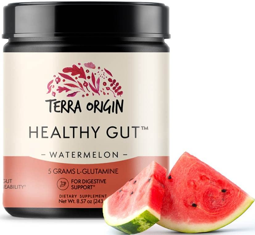 TERRA ORIGIN Healthy Gut Watermelon | 30-Servings with L-Glutamine, Zinc TERRA ORIGINBuy Supplements Australia