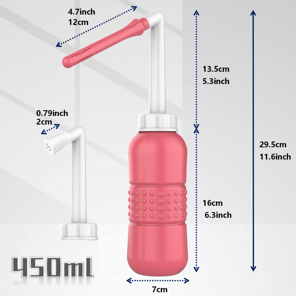 LZXIYUE 2PCS 2-in-1 Peri Bottle Feminine Care for Women,Reusable Portable Bidet for Travel LZXIYUEBuy Supplements Australia