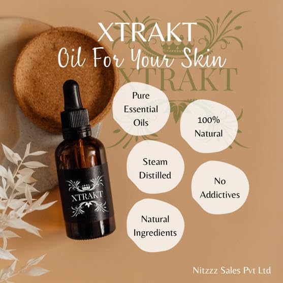 XTRAKT Pure Rose Essential Oil - Therapeutic Grade Aromatherapy Oil for Elegance and Emotional Balance XTRAKTBuy Supplements Australia