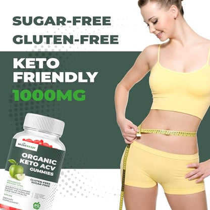 Keto ACV Gummy for Advanced Weight Loss - Gluten Sugar Free Rapid Belly Fat Burner MuseBeamBuy Supplements Australia