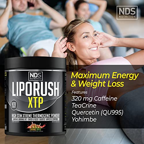 LIPORUSH NDS Nutrition XTP Thermogenic Fat Burner with L-Carnitine - Energy LIPORUSHBuy Supplements Australia