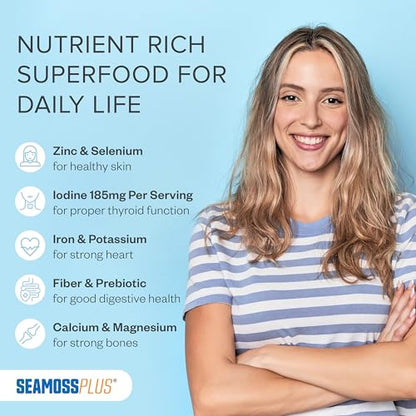 Power By Naturals Sea Moss Plus - USDA Certified Organic Wildcrafted Irish Power By NaturalsBuy Supplements Australia