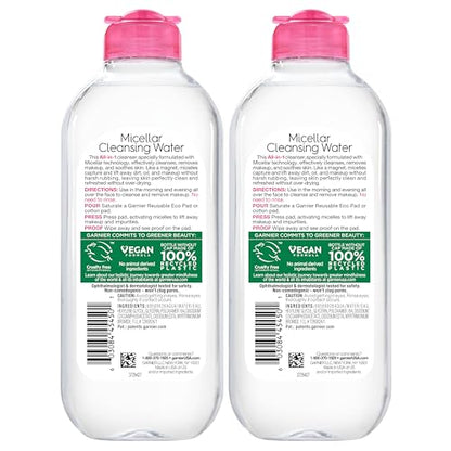 Garnier SkinActive Micellar Water for All Skin Types, Facial Cleanser & Makeup Remover GarnierBuy Supplements Australia