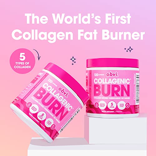 Obvi Collagenic Burn, Collagenic Fat Burner, Thermogenic Fat Burner for Weight Loss ObviBuy Supplements Australia