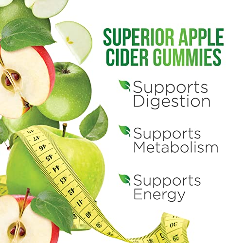 Vegan Apple Cider Vinegar Gummies | Max Strength 1000mg | ACV Supplement Gummy for Adults Health Nutrition NaturalsBuy Supplements Australia