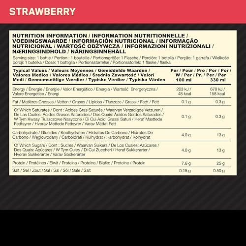 Optimum Nutrition High Protein Shake Bottles, Ready To Drink Healthy Snacks, No added Optimum NutritionBuy Supplements Australia