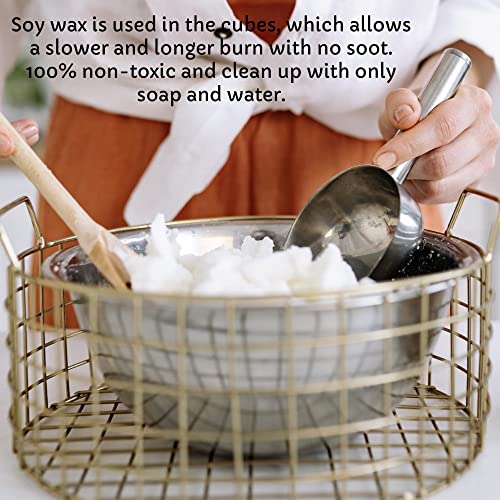 Environment Loop Wax Melt Cubes, 3 Pack of 2.3 OZ Soy Wax Melts for Warmers, Maximum Scent Environment LoopBuy Supplements Australia