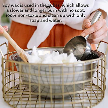 Environment Loop Wax Melt Cubes, 3 Pack of 2.3 OZ Soy Wax Melts for Warmers, Maximum Scent Environment LoopBuy Supplements Australia