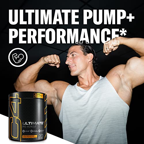 Cellucor C4 Ultimate Pre Workout Powder Orange Mango - Sugar Free Preworkout CellucorBuy Supplements Australia