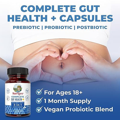 MaryRuth's 3-in-1 Probiotics for Complete Gut Health | Gut Health Supplement for Women MaryRuth OrganicsBuy Supplements Australia