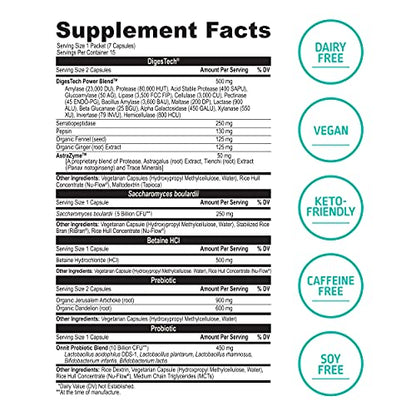ONNIT Total Gut Health - Complete Probiotics & Digestive Enzyme Supplement ONNITBuy Supplements Australia