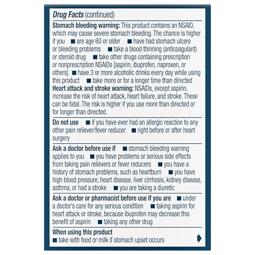 Advil Pain Reliever and Fever Reducer, Ibuprofen 200mg for Pain Relief - 24 Coated Tablets AdvilBuy Supplements Australia