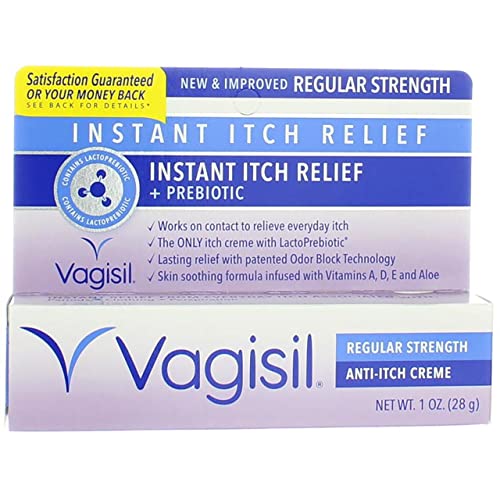 Vagisil Anti-Itch Creme Original Strength 1 oz (Pack of 5) VagisilBuy Supplements Australia