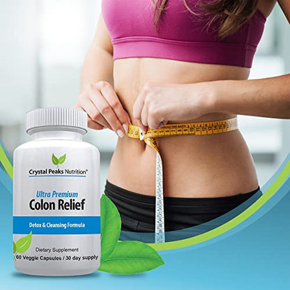 CRYSTAL PEAKS NUTRITION Natural Colon Cleanser Capsules for Constipation Relief CRYSTAL PEAKS NUTRITIONBuy Supplements Australia