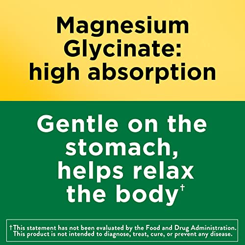 Nature Made Magnesium Glycinate 200 mg per Serving, Dietary Supplement for Muscle Nature MadeBuy Supplements Australia