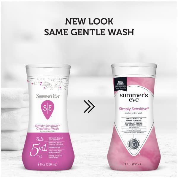 Summer's Eve Cleansing Wash, Simply Sensitive, 9 Fl Oz (Pack of 3) Summer's EveBuy Supplements Australia
