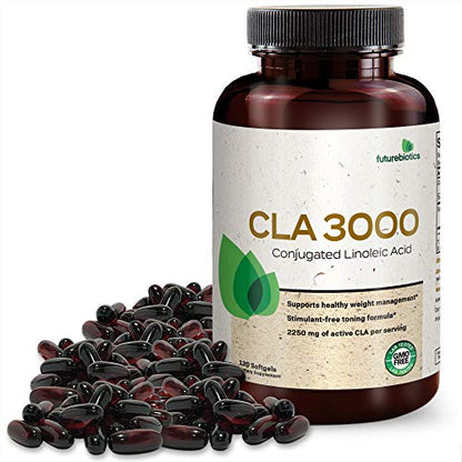 Futurebiotics CLA 3000 Extra High Potency - Non-Stimulating Conjugated Linoleic Acid FuturebioticsBuy Supplements Australia