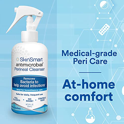 SkinSmart Antimicrobial Perineal Cleanser, Ideal for Incontinence Care SkinSmart AntimicrobialBuy Supplements Australia