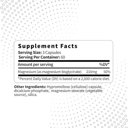Type Zero Magnesium Glycinate (210mg | 180 Capsules) Pure, Non-GMO, Gluten Free Type ZeroBuy Supplements Australia