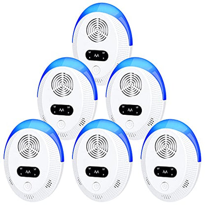 Ultrasonic Pest Repeller 6 Packs, Indoor Pest Control, Ultrasonic Pest Repell BectineBuy Supplements Australia