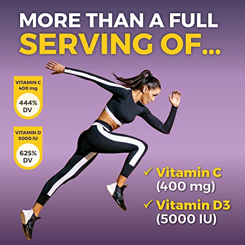 Viva Naturals Sambucus Elderberry with Vitamin C and Zinc for Adults - 5 in 1 Sambucus Viva NaturalsBuy Supplements Australia