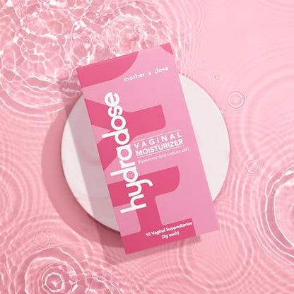 Mother's Dose Hyaluronic Acid Suppository HydraDose- Hormone Free Moisturizer MOTHER·S DOSEBuy Supplements Australia
