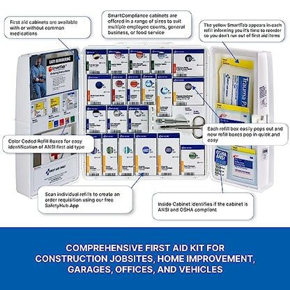 First Aid Only 1000-FAE-0103 50-Person SmartCompliance OSHA First Aid Kit First Aid OnlyBuy Supplements Australia