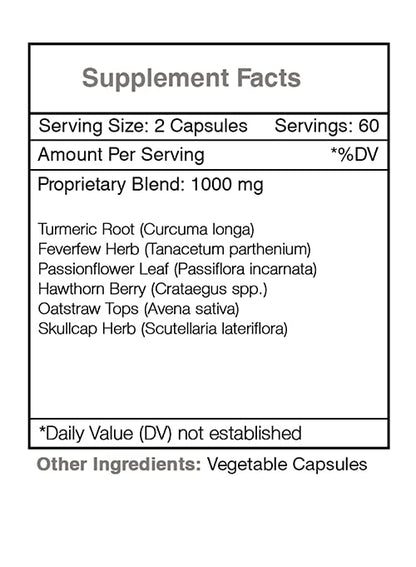 Secrets of the Tribe - Nerve Secret, Healthy Nerves Formula, Herbal Supplement Blend (120 Capsules) Secrets of the TribeBuy Supplements Australia