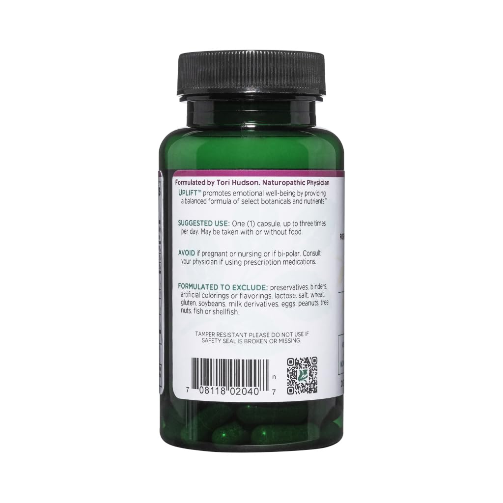Vitanica Uplift, Mood and Emotional Support, Vegan, 60 Capsules VitanicaBuy Supplements Australia