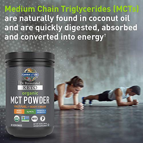 Garden of Life Dr. Formulated Keto Organic MCT Powder - 30 Servings, 6g MCTs Garden of LifeBuy Supplements Australia