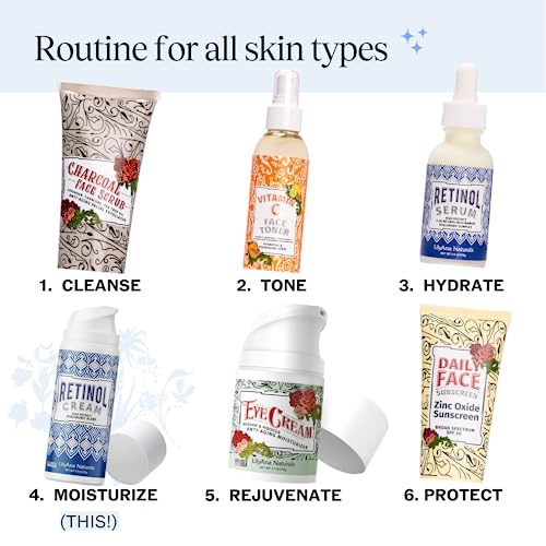 LilyAna Naturals Retinol Face Cream - Anti Aging Moisturizer, Wrinkle Reducer LilyAna NaturalsBuy Supplements Australia