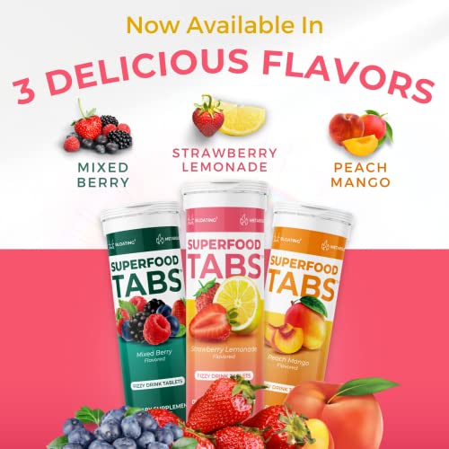 Superfood Tabs Detox Cleanse Drink - Fizzy Nutrition Supplement for Women and Men skinnytabsBuy Supplements Australia